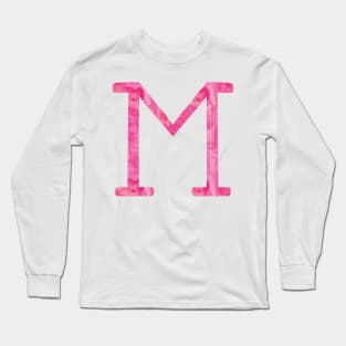 Mu greek letter Long Sleeve T-Shirt